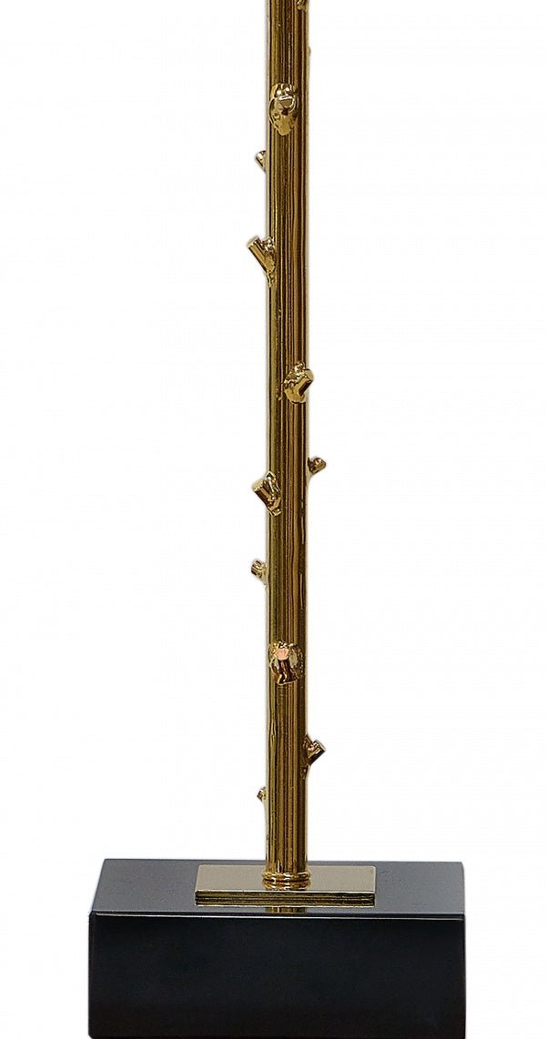 Table Lamp - Line Iris - MCS Polished Ti Gold