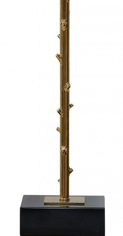 Table Lamp - Line Iris - MCS Polished Ti Gold