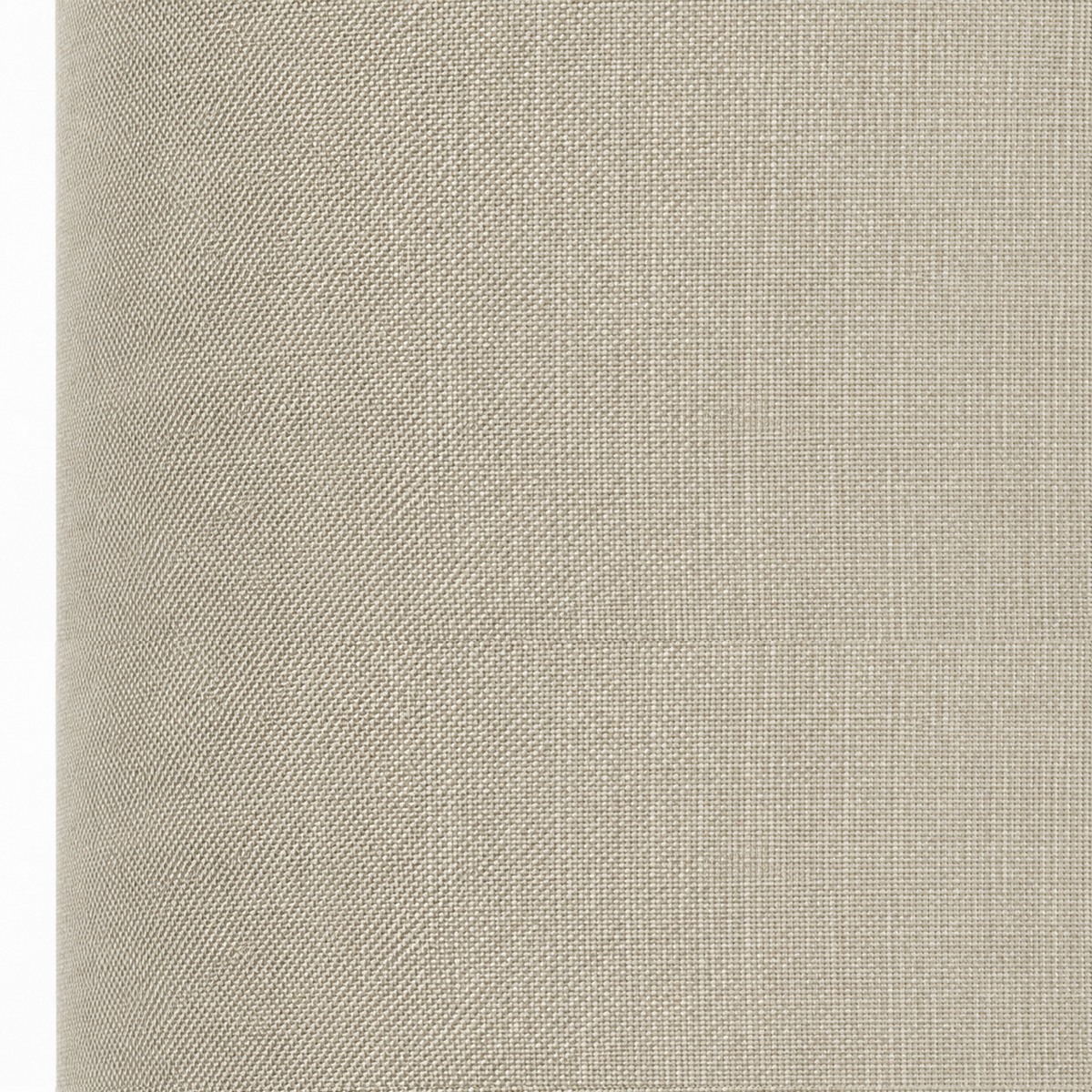 Close-up macro detail of Floor Lamp Thor 9680Q taupe showing intricate Sigrid 055 fabric texture, weave pattern and brushed metal finish at high resolution by Marcottestyle