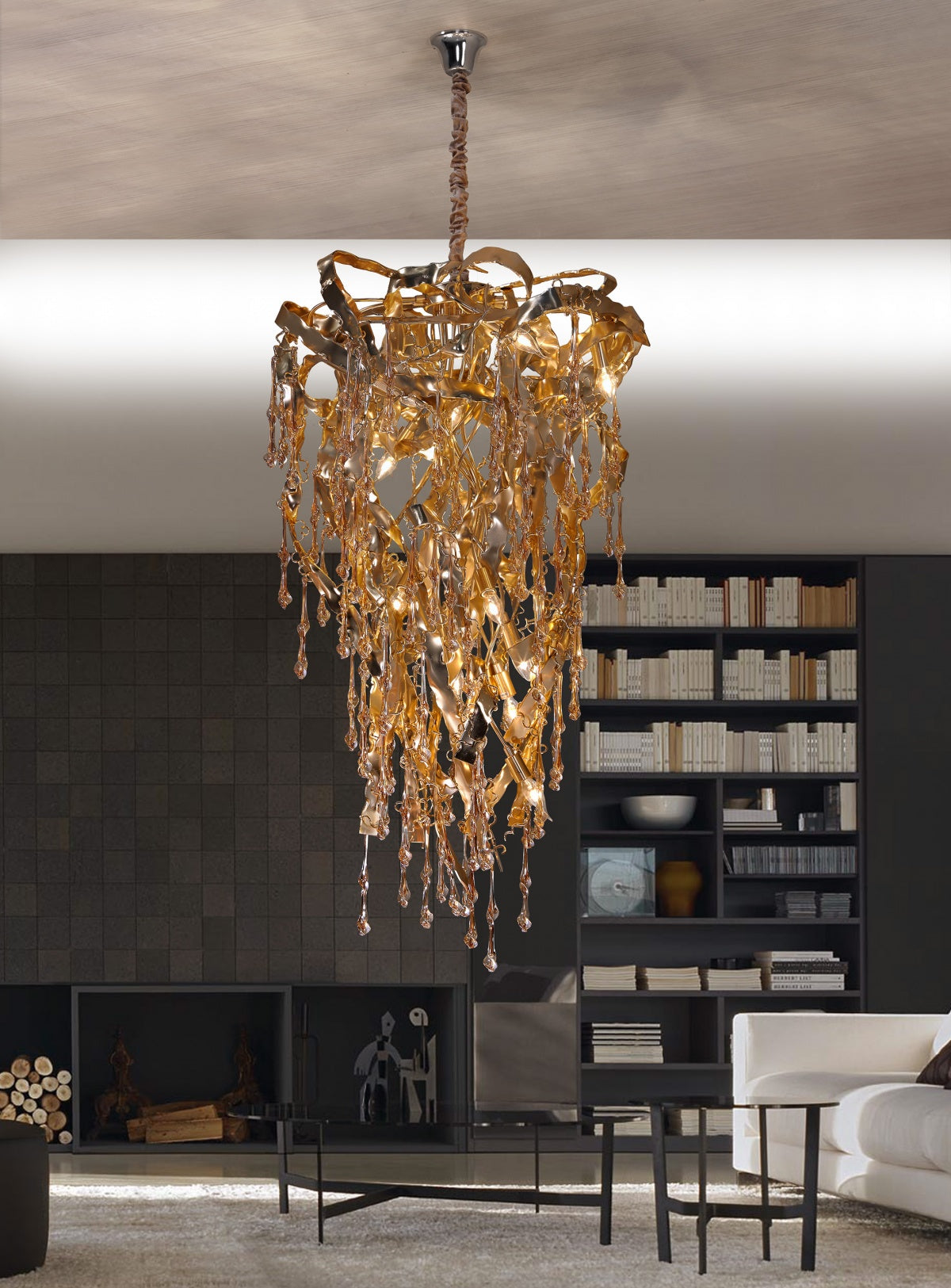 Pendant light - Line Sculpture | Marcottestyle