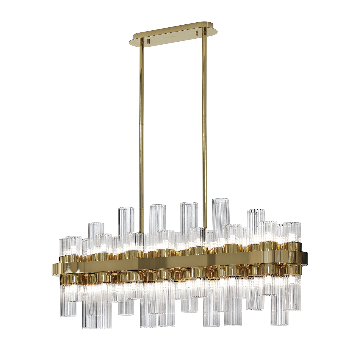 Pendant light - Line Tubes Rectangular | Marcottestyle