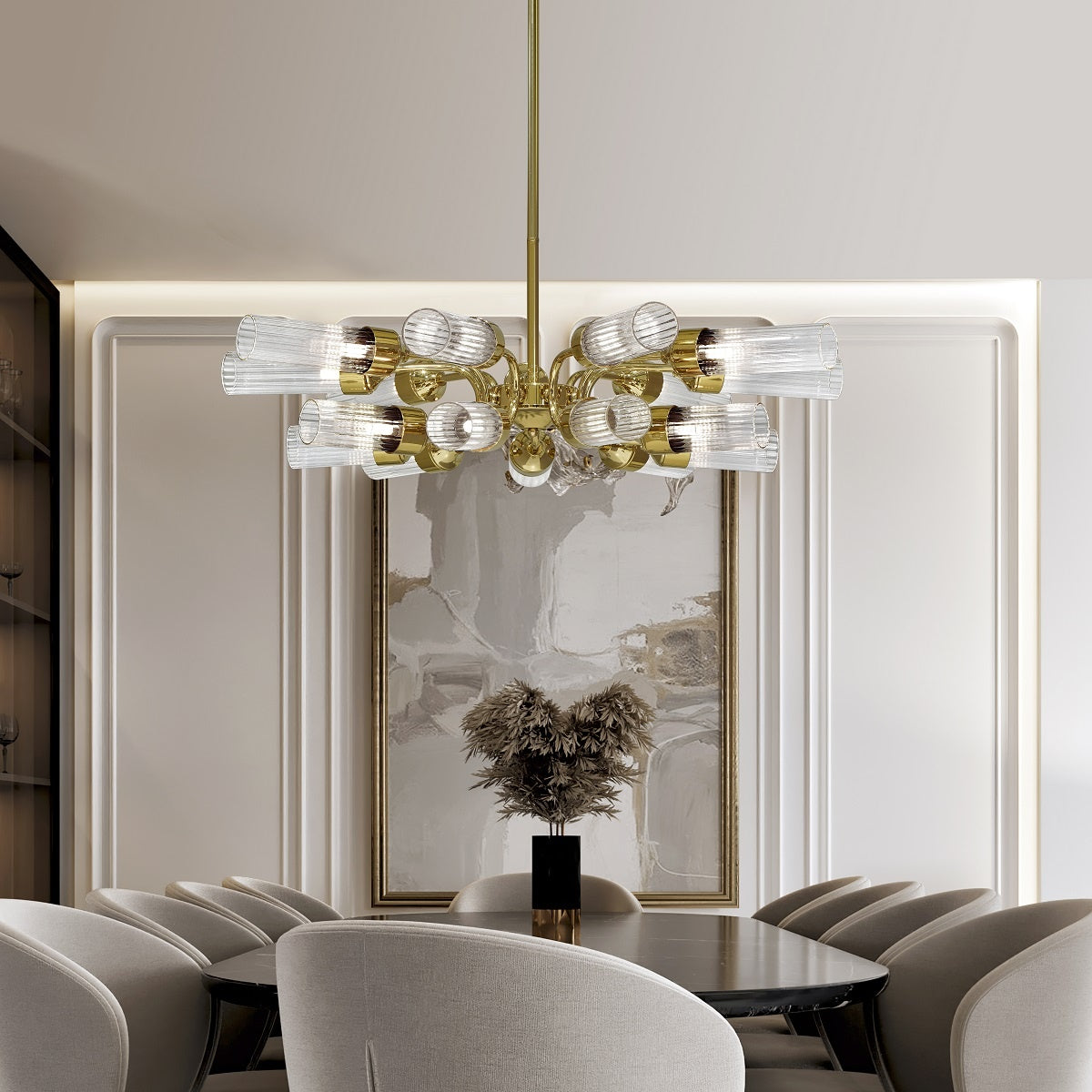 Pendant light - Line Tubes Round | Marcottestyle
