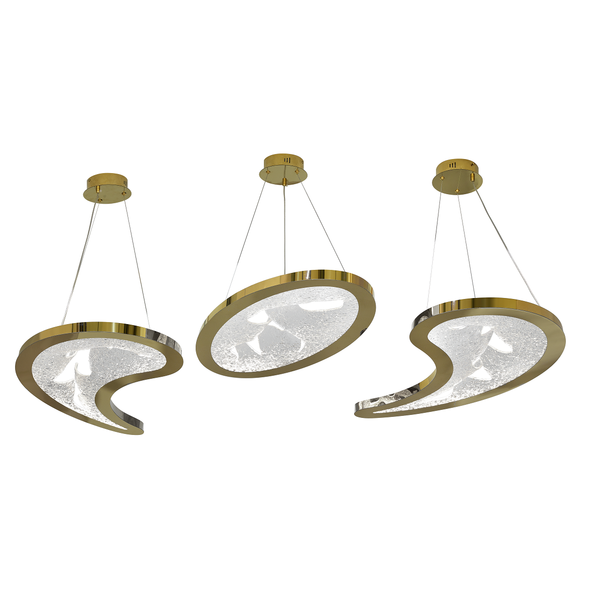 Pendant light - Line Shua Comma Left | Marcottestyle