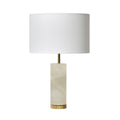 Tischlampe - Line Alabaster