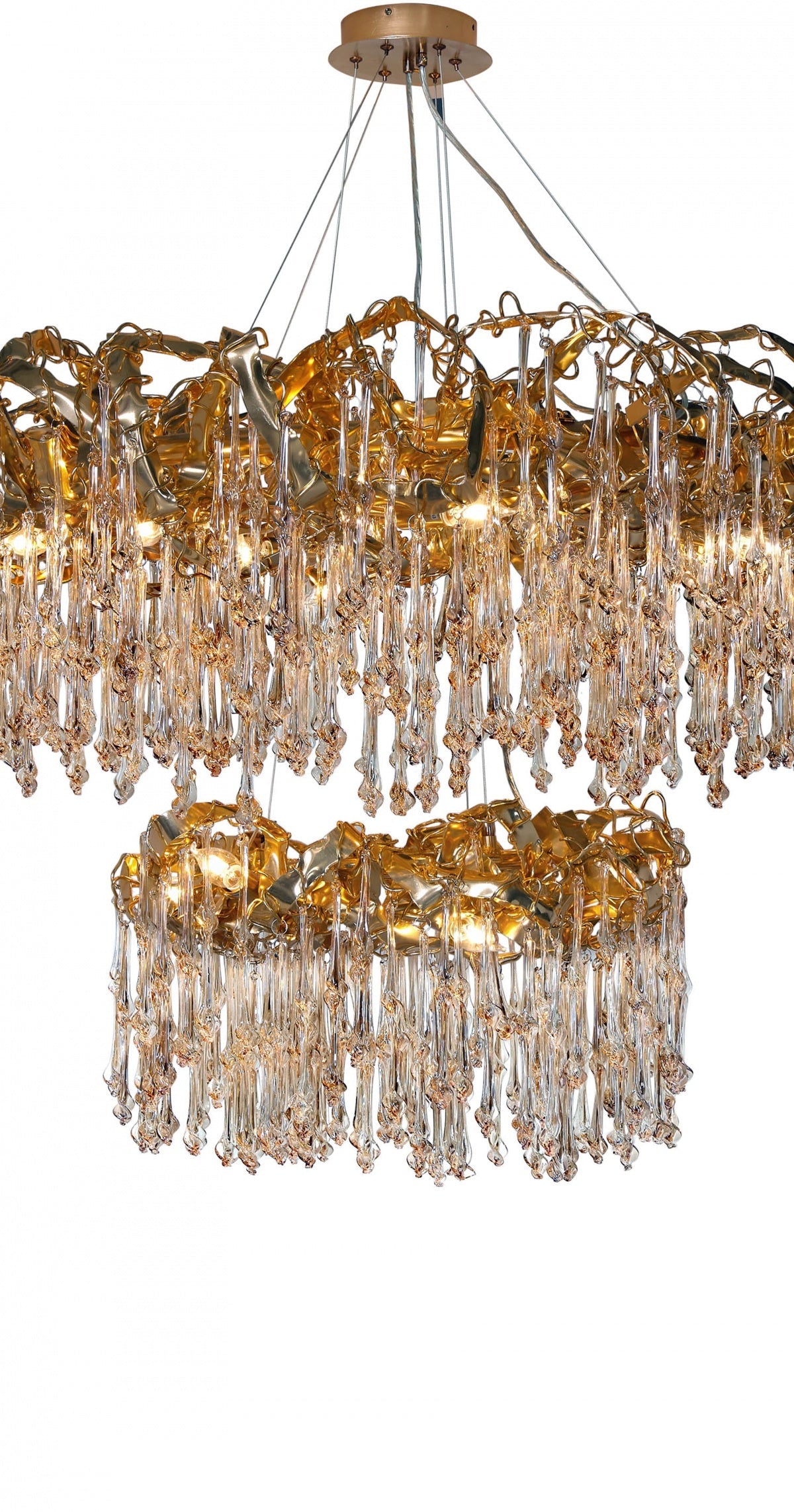 Pendant light - Line Sculpture Double | Marcottestyle