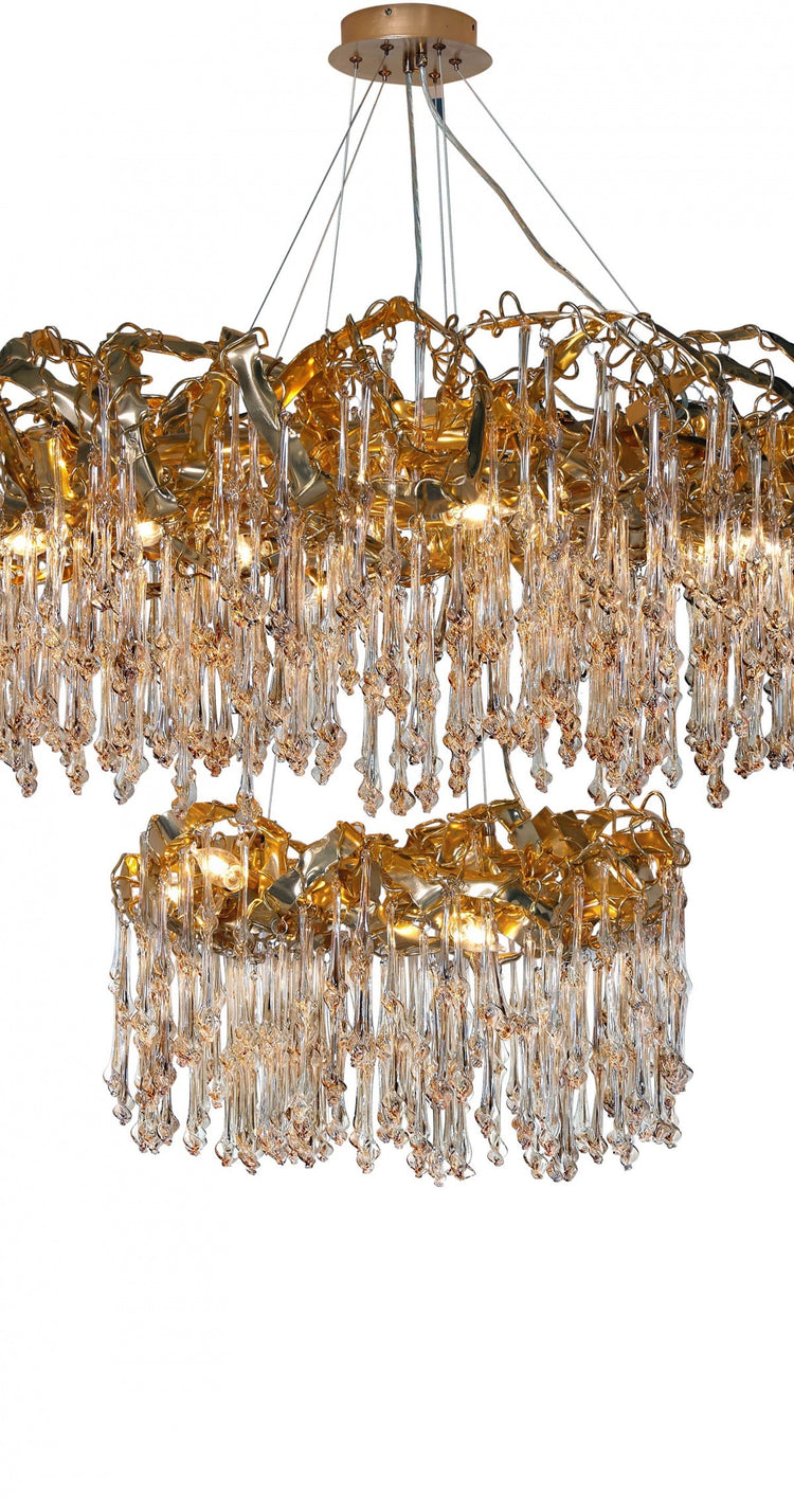 Pendant light - Line Sculpture Double | Marcottestyle