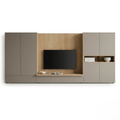 Torino Grande Wand TV Unit | Modern Italienisch Storage Entertainment System