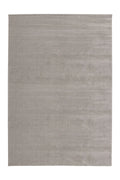 High-Pile Rug - Goronne Silver Grid 3