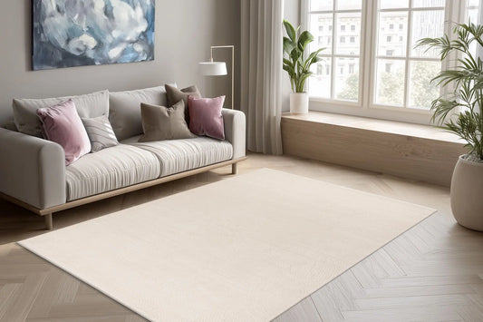 High-Pile Rug - Goronne Cream Arches