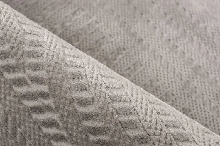 High-Pile Rug - Goronne Silver Arches