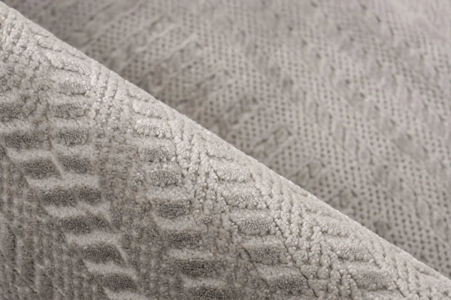 High-Pile Rug - Goronne Silver Arches