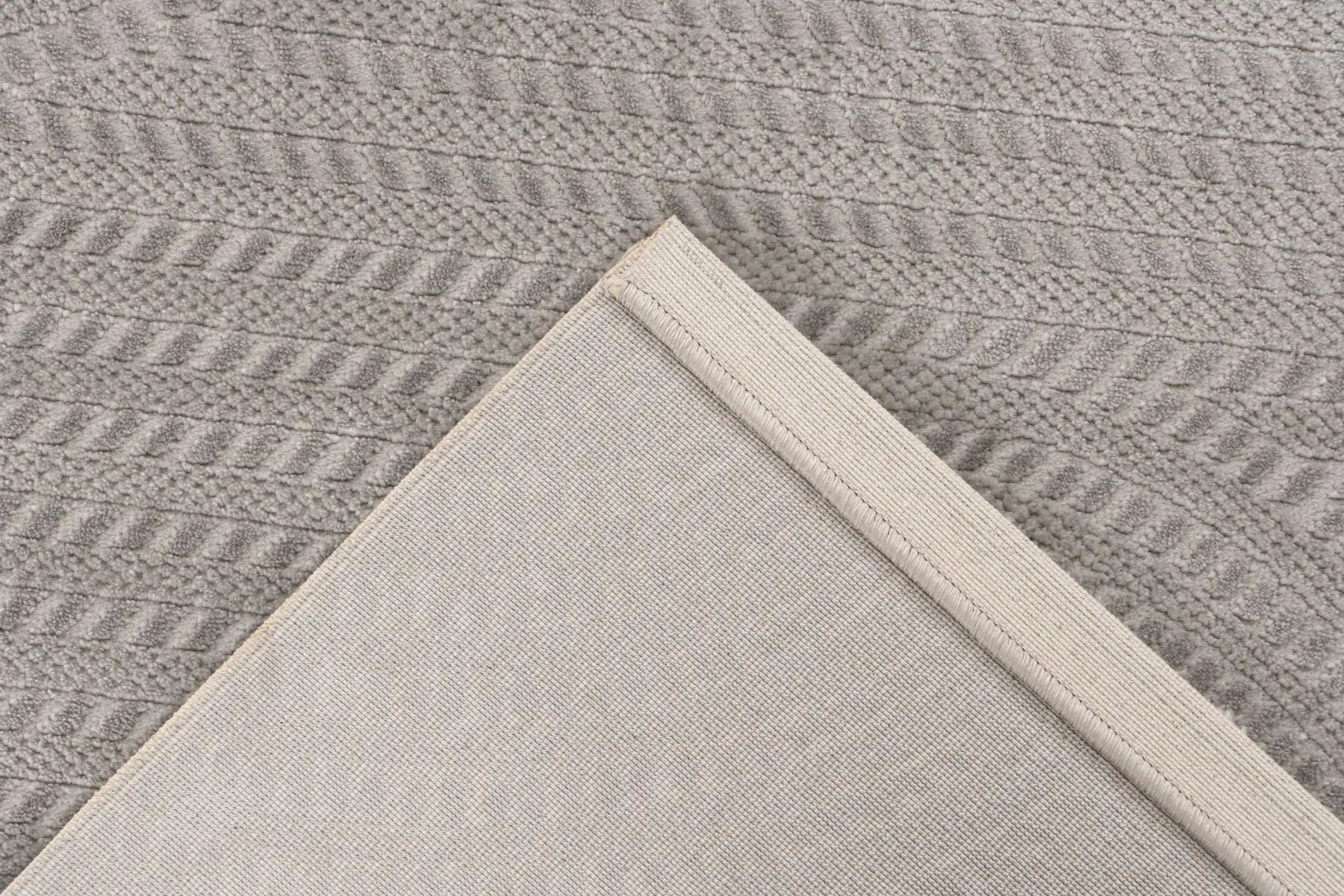 High-Pile Rug - Goronne Silver Arches
