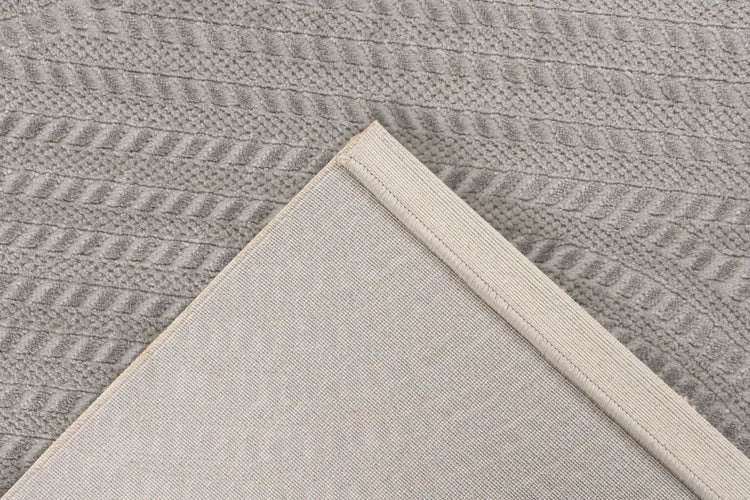 High-Pile Rug - Goronne Silver Arches
