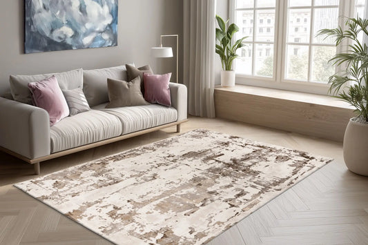 High-Pile Rug - Goronne Beige