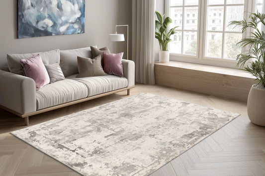 High-Pile Rug - Goronne Silver