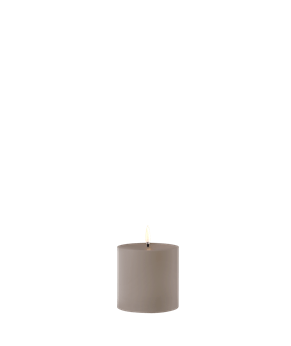 Outdoor Pillar Candle, Smooth W7,8 x H7,8cm