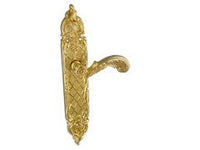 Porte lever handles set on plates - 0A1716