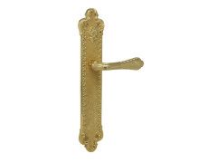 Tür lever handles set on plates - 0A2424