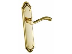 Porte lever handles set on plates - 0A1438
