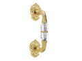 Porte Pull Handle on Roses avec Swarovski Crystal - 0N7405