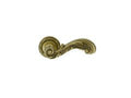 Door lever handles set on roses - 0R6516