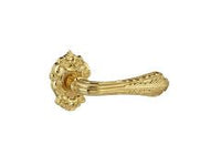 Door lever handles set on roses - 0R7424