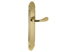 Porte handle on plate 60x400mm - 0A4444