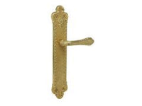 Tür lever handles set on plates - 0A2424