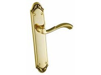 Porte lever handles set on plates - 0A1438
