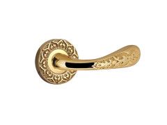 Door lever handles set on roses - 0R4444 | Marcottestyle