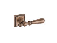 Door lever handles set on roses - 0R6471 | Marcottestyle