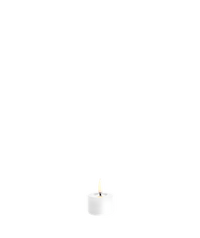 Geschmolzene Säulenkerzen Glatt W5 x H2,8cm | Marcottestyle