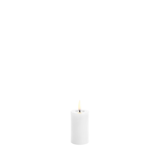 Melted Pillar Candles Smooth W5 x H7,5cm | Marcottestyle