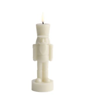 Nutcracker Figure Candle W7 x H21 cm | Marcottestyle