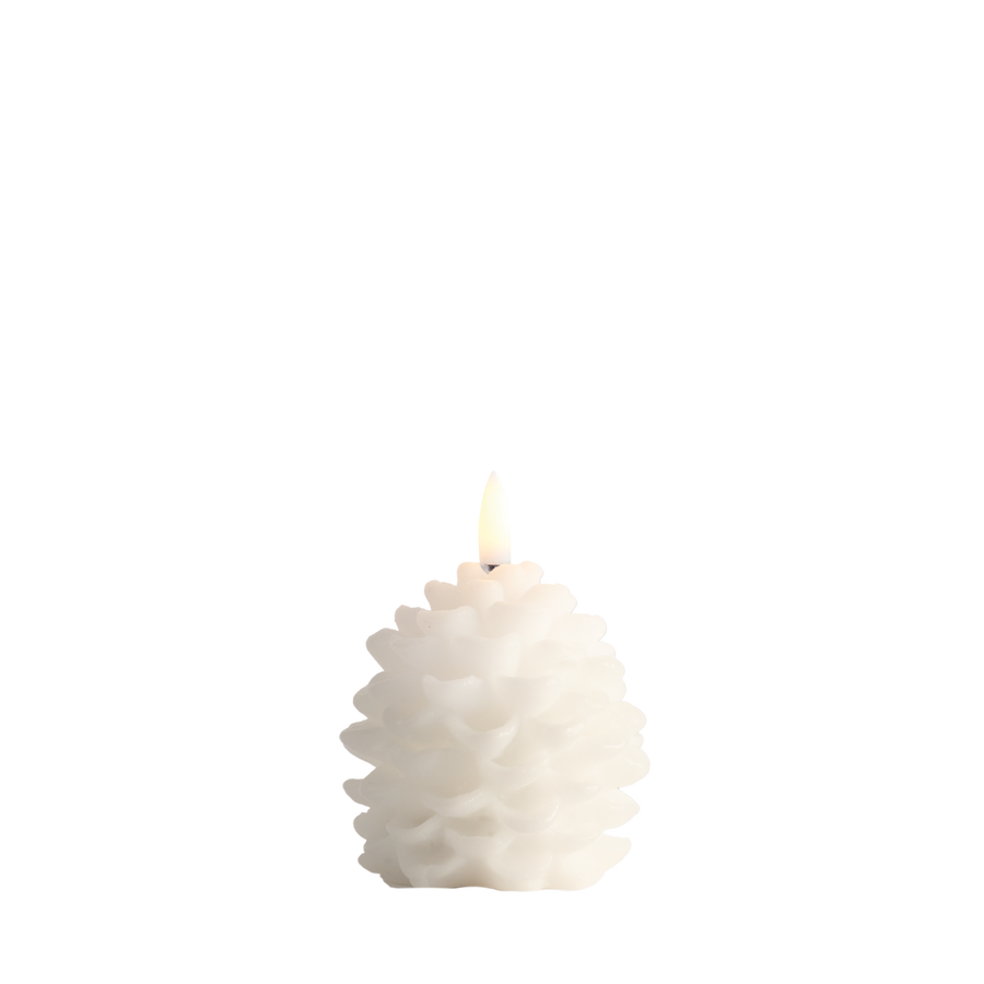 Pin Cone Candles W7 x H7cm