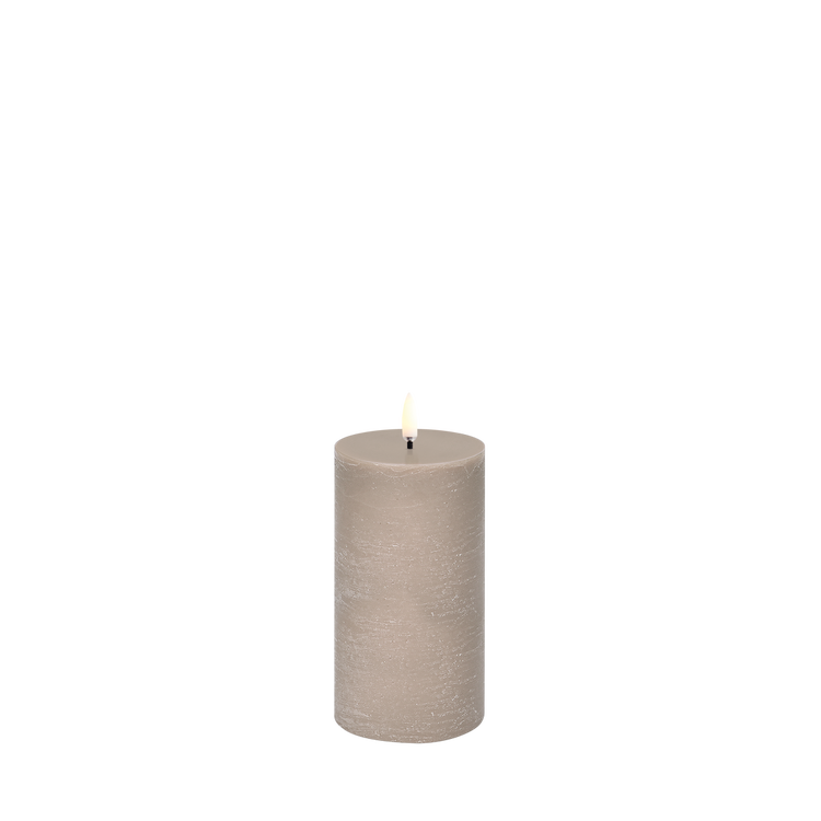 Pillar Candle Rustic 7,8 x 10 cm | Marcottestyle