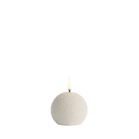 Glitter Round Bougie W7 x H7cm