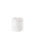Triple Flame Pillar Candle W15,2 x H15,2cm