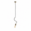 Hanglamp Vanja 8874L - 1xE27 - Messing
