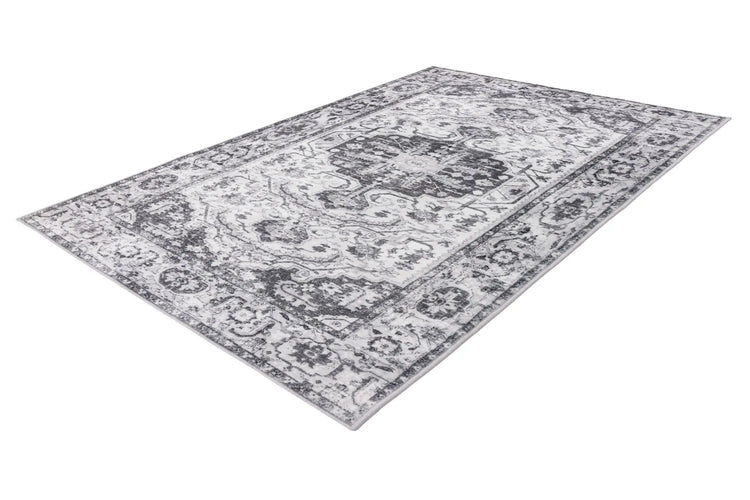 Low-Pile Rug - Indira Silver