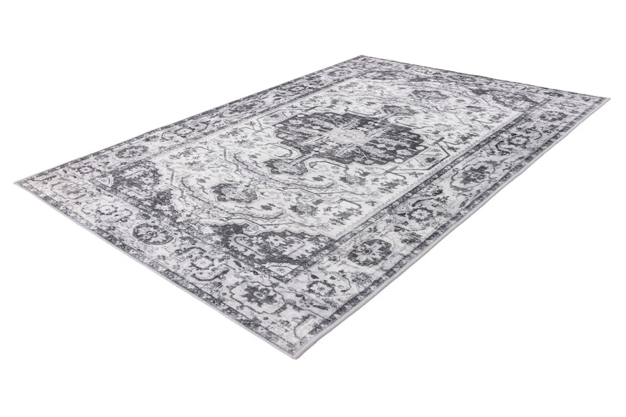Low-Pile Rug - Indira Silver