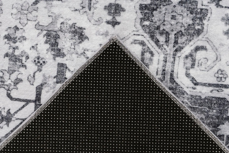 Low-Pile Rug - Indira Silver