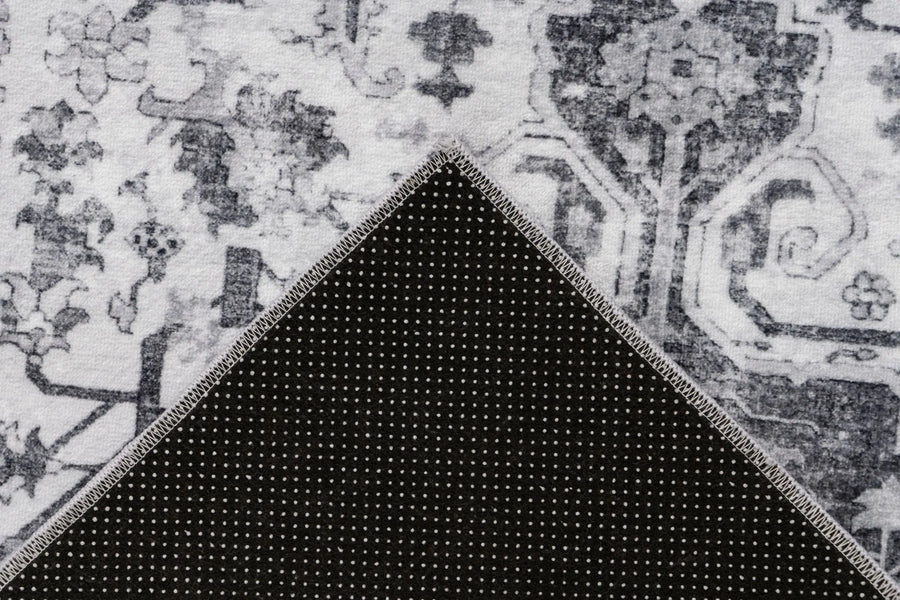 Low-Pile Rug - Indira Silver