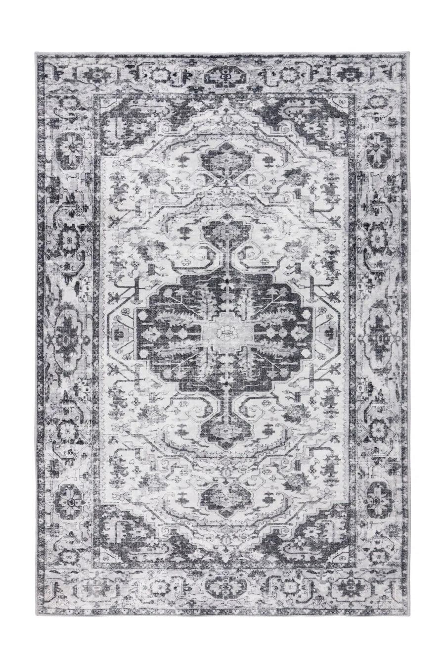 Low-Pile Rug - Indira Silver
