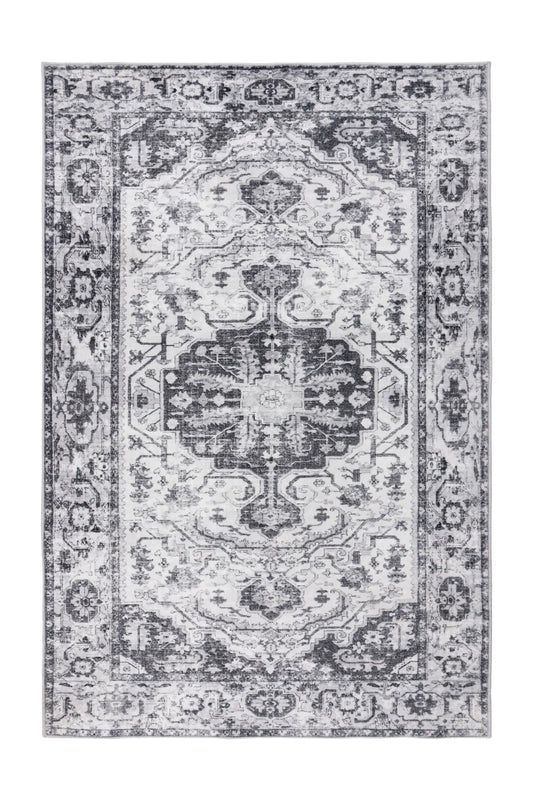 Low-Pile Rug - Indira Silver