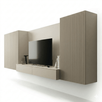 Velaro Luxe Schwebend TV Wandregal | Modern Italienisch Designer Media System - Marcottestyle Shop