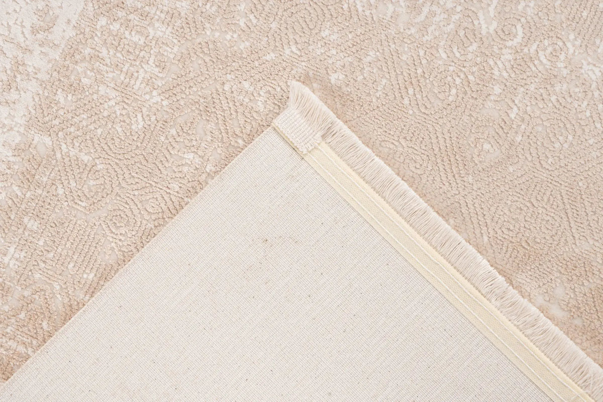 Laagpolig tapijt - Lunara Beige Distressed