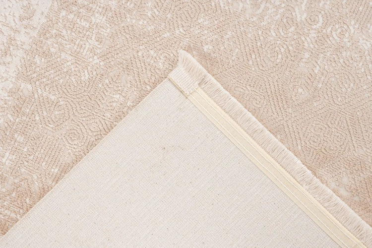 Laagpolig tapijt - Lunara Beige Distressed