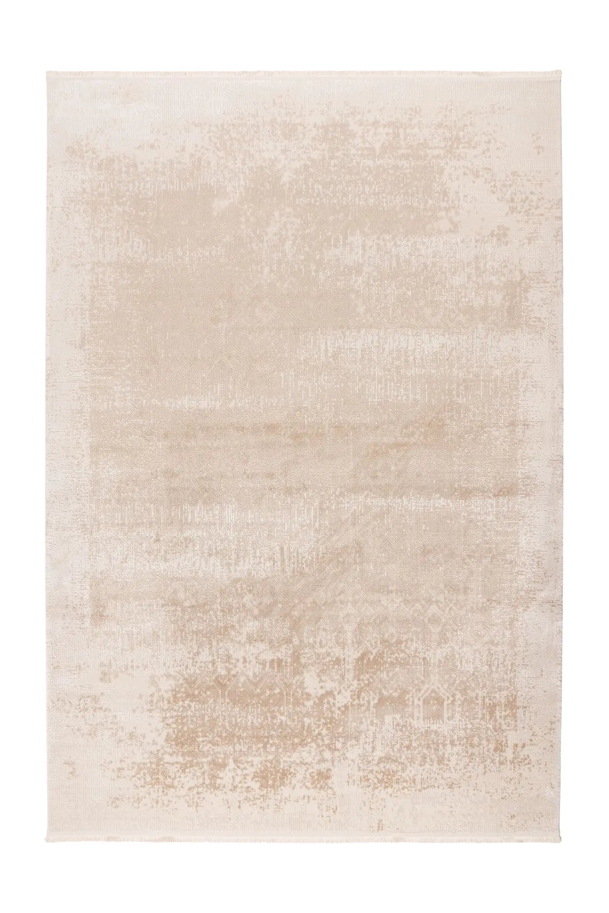 Laagpolig tapijt - Lunara Beige Distressed