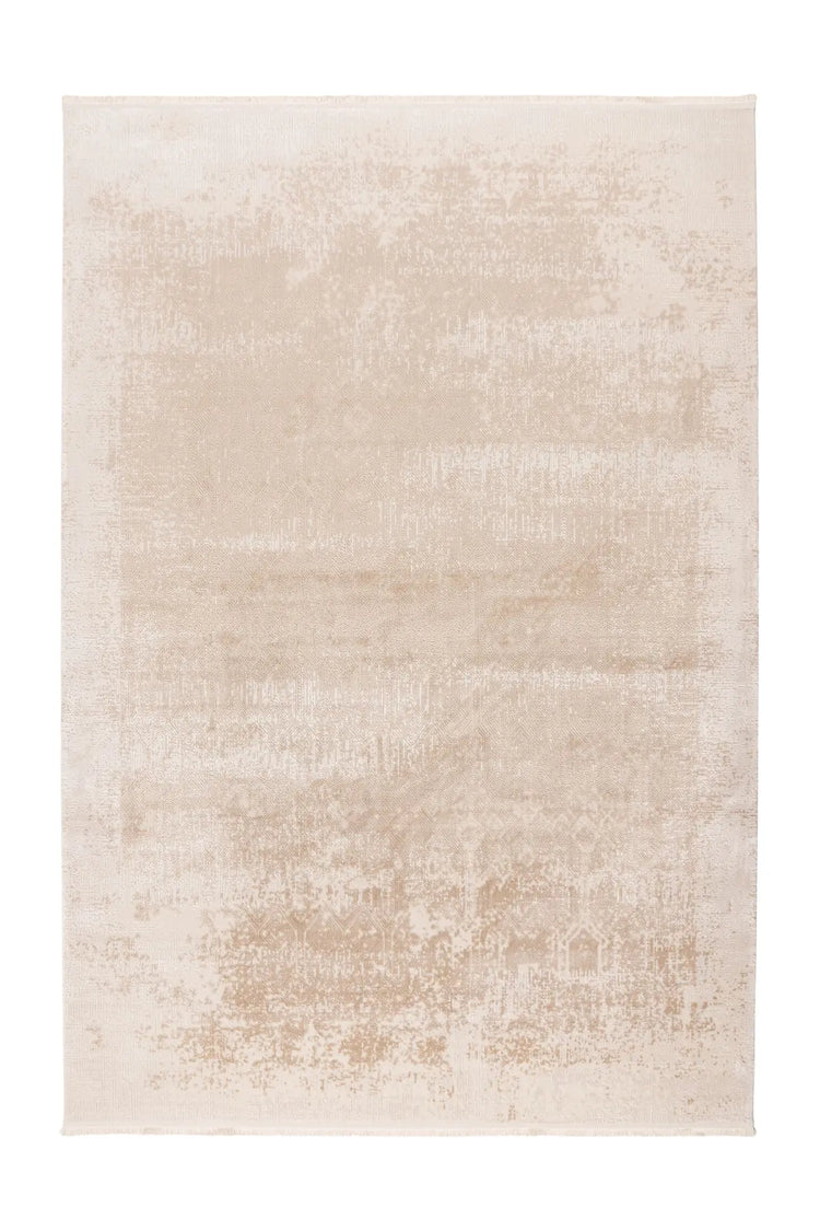 Laagpolig tapijt - Lunara Beige Distressed